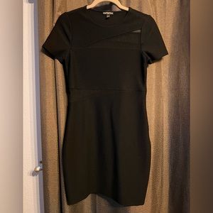 Express Black Mini Dress